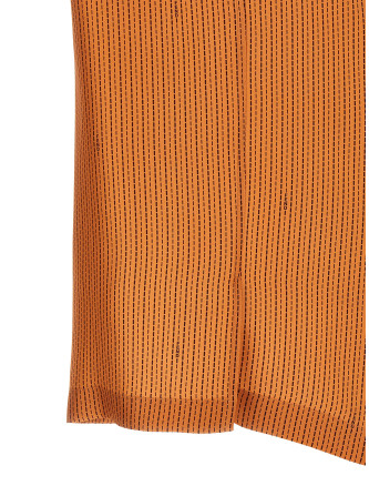 'Selleria' stitching silk shirt (FS1324B15UF0LQ8) #