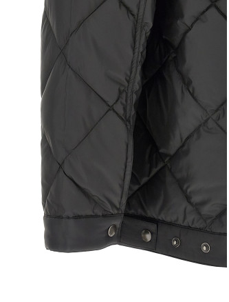 Quilted down jacket with logo (SGD258SOOO17YXF0002) #