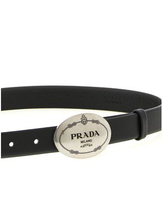 Ремень PRADA Oval buckle belt (1CM3102HILF0002) #