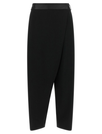 Брюки ALBERTO BIANI Asymmetrical panel pants