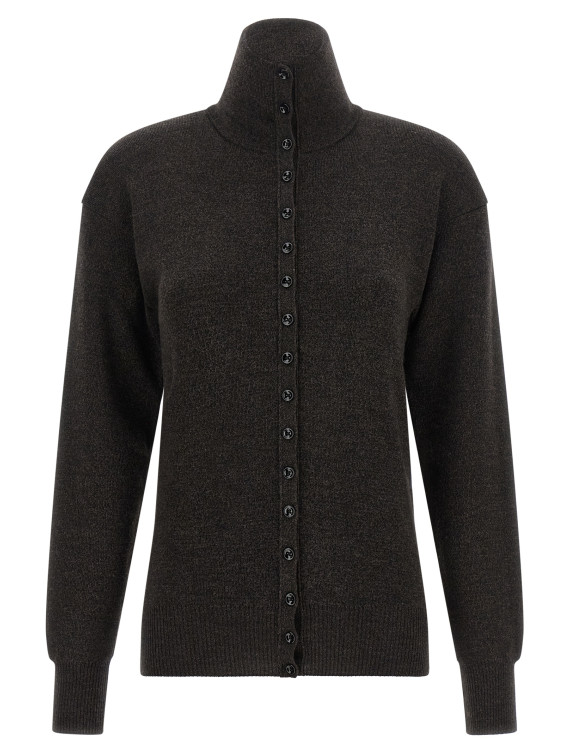 Свитер, кардиган LEMAIRE Button cardigan (PO0047LK1070BK674) #1