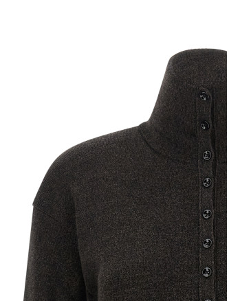 Свитер, кардиган LEMAIRE Button cardigan (PO0047LK1070BK674) #