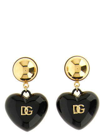 Серьги DOLCE & GABBANA DG heart earrings