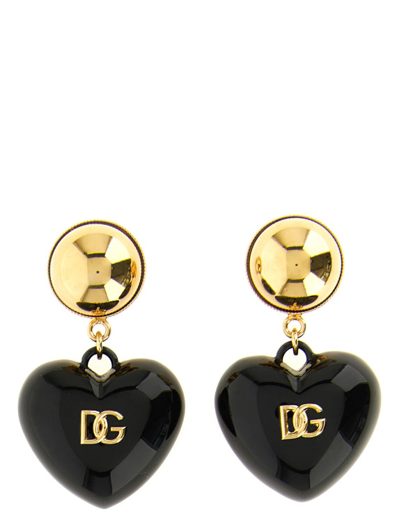 Серьги DOLCE & GABBANA DG heart earrings (WER6I3W1111N0011) #1