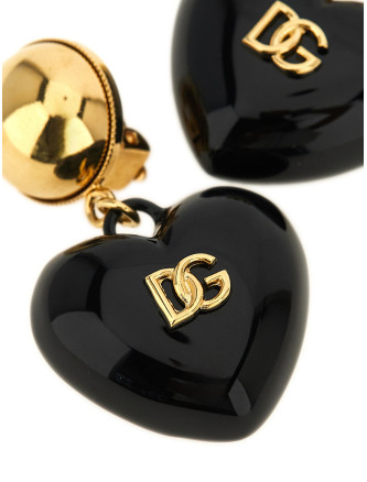 Серьги DOLCE & GABBANA DG heart earrings (WER6I3W1111N0011) #