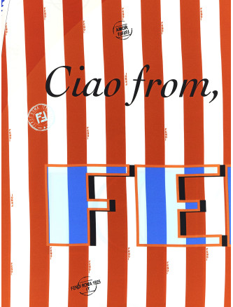 Шарф, платок FENDI 'Pequin' (FXT091B13KF1WSF) #