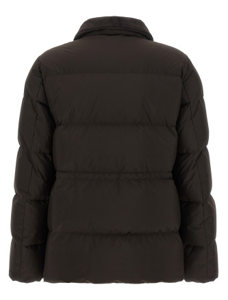 Пуховик KITON Drawstring down jacket (D62628K0563L01MARRONE) #