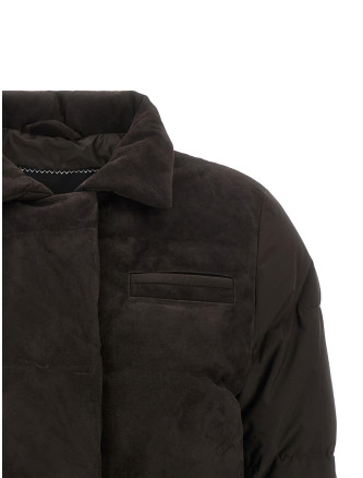 Пуховик KITON Drawstring down jacket (D62628K0563L01MARRONE) #