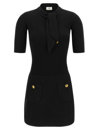 Мини ELISABETTA FRANCHI Scarf dress