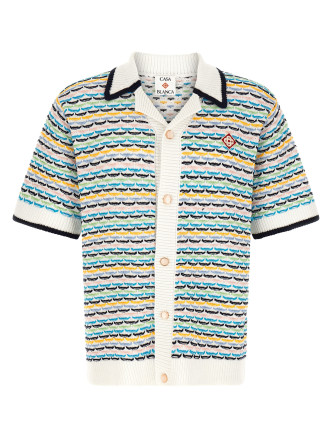 Рубашка, блузка CASABLANCA 'Tuck Stitch'