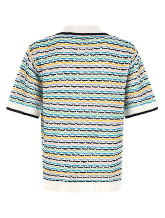 Рубашка, блузка CASABLANCA 'Tuck Stitch' (MPF26KW120901MULTI) #