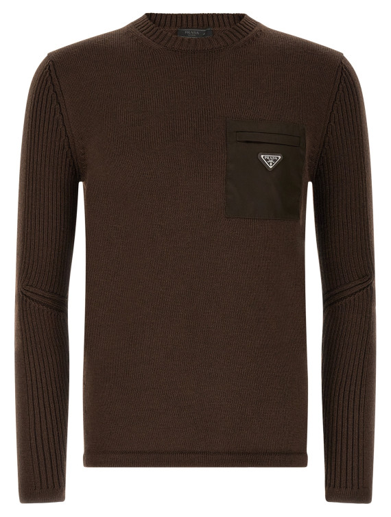 Свитер, кардиган PRADA 'Re-Nylon' (UMB049SWMO1W4XF0003) #1