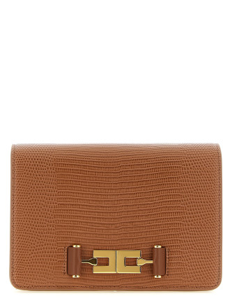 Клатч ELISABETTA FRANCHI Lizard print crossbody bag