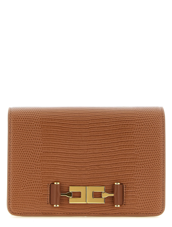 Клатч ELISABETTA FRANCHI Lizard print crossbody bag (BS09A66E2FK3) #1