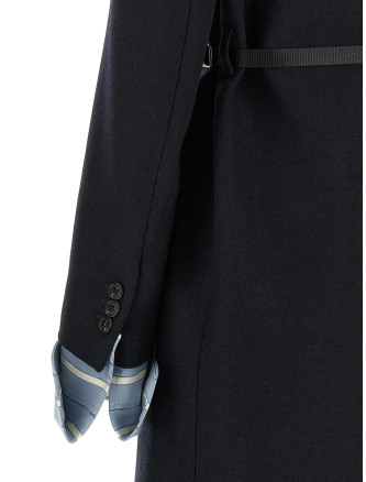 Пальто, тренч PRADA Jewel collar coat (P649TRSOOO11H4F0008) #