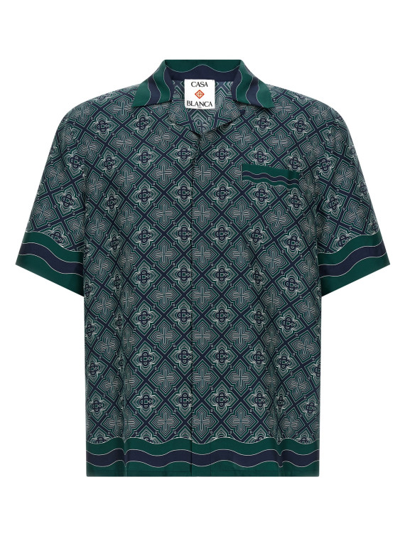 Рубашка, блузка CASABLANCA 'Radiating Monogram' (MPF26SH00308MONOGRAM) #1