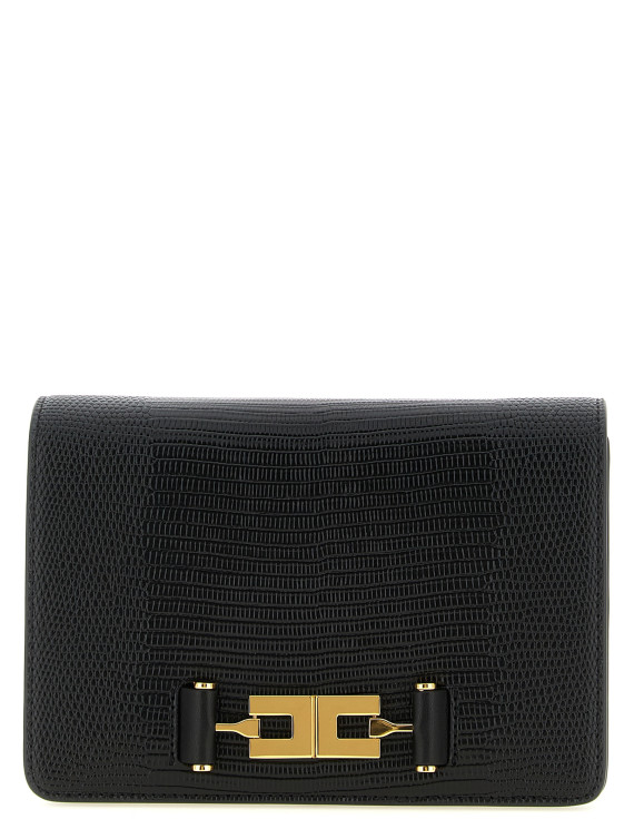 Клатч ELISABETTA FRANCHI Lizard print crossbody bag (BS09A66E2110) #1