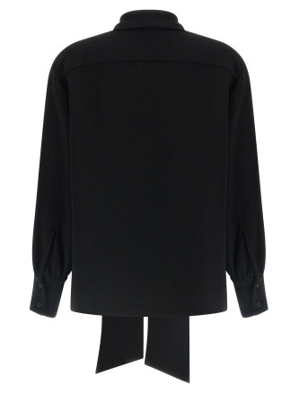 Рубашка, блузка ALBERTO BIANI Lavallière neck blouse (MM857AC003090) #