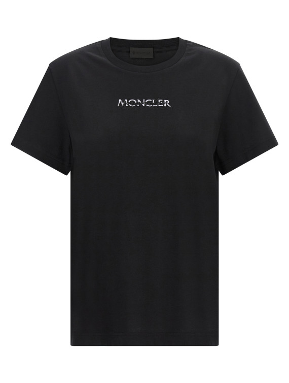 Футболка MONCLER Logo embroidery t-shirt (L20938C0001289B8Q999) #1