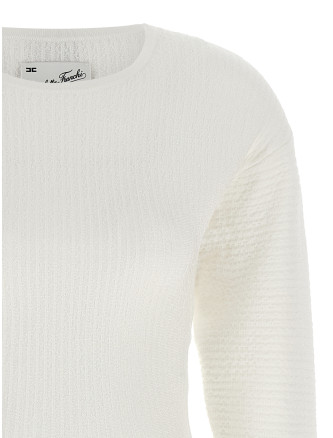 Мини ELISABETTA FRANCHI Knitted pleated dress (AM12S66E2360) #
