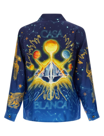 Көйлек, блузка CASABLANCA 'Astrology' (MPF26SH00603ASTROLOGY) #