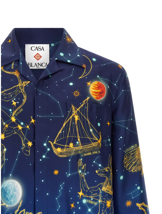 Көйлек, блузка CASABLANCA 'Astrology' (MPF26SH00603ASTROLOGY) #