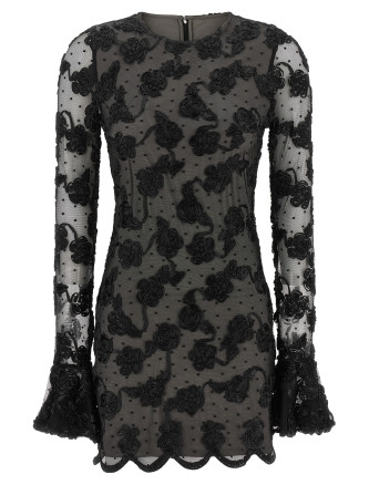 Мини ROTATE BIRGER CHRISTENSEN 'Flower Mesh'