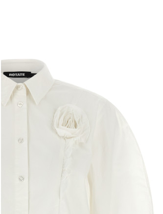 Рубашка, блузка ROTATE BIRGER CHRISTENSEN 3D floral detail shirt (116632400400) #