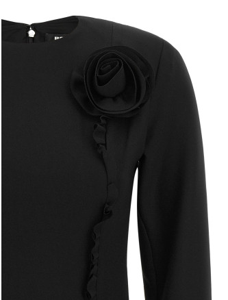 Мини ROTATE BIRGER CHRISTENSEN Crêpe dress (116620100100) #