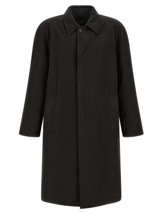 Пальто, тренч PRADA Double-Face raglan coat