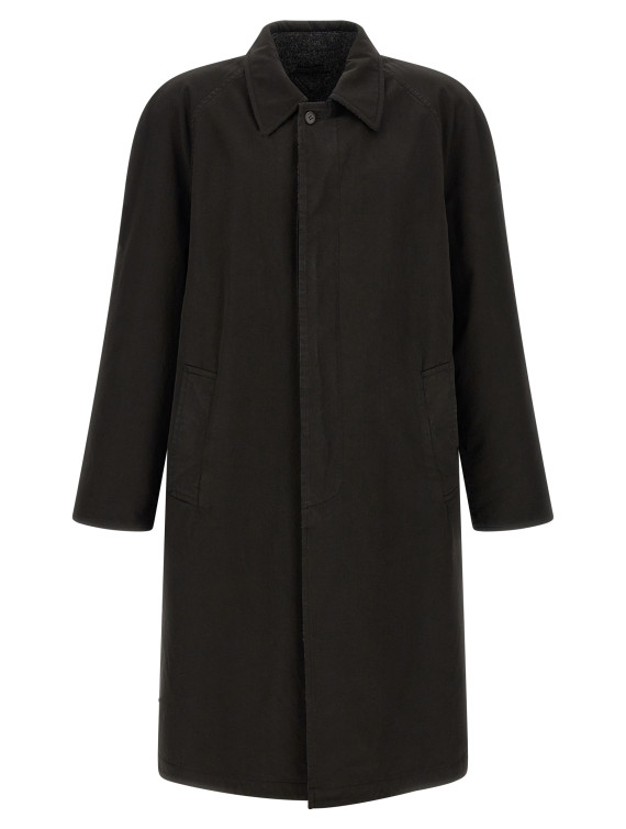Пальто, тренчтер PRADA Double-Face raglan coat (SGD212SOOO6405F0A13) #1