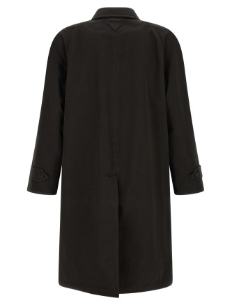 Пальто, тренчтер PRADA Double-Face raglan coat (SGD212SOOO6405F0A13) #