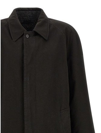 Пальто, тренчтер PRADA Double-Face raglan coat (SGD212SOOO6405F0A13) #