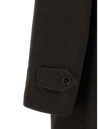 Пальто, тренчтер PRADA Double-Face raglan coat (SGD212SOOO6405F0A13) #