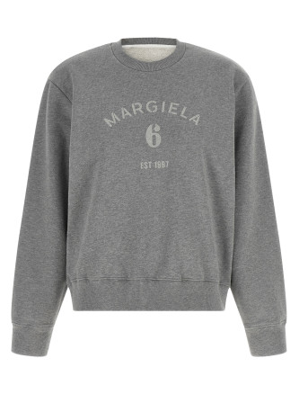 Толстовка MM6 MAISON MARGIELA Logo print sweatshirt