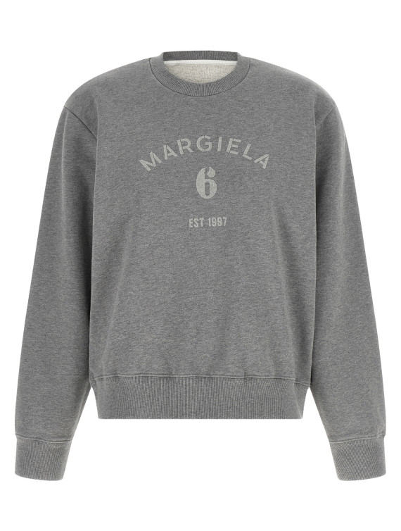 Толстовка MM6 MAISON MARGIELA Logo print sweatshirt (S62GU0154S25337853M) #1