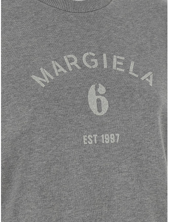 Толстовка MM6 MAISON MARGIELA Logo print sweatshirt (S62GU0154S25337853M) #