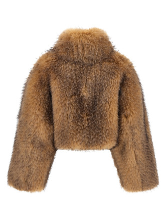 Пальто, тренч ROTATE BIRGER CHRISTENSEN Cropped fur (11468617531753) #