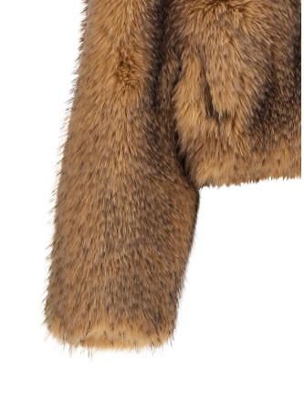 Пальто, тренч ROTATE BIRGER CHRISTENSEN Cropped fur (11468617531753) #
