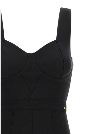 Миди ELISABETTA FRANCHI Scuba dress (AB98566E2110) #