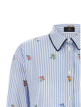 Рубашка, блузка ETRO Floral embroidery shirt (WRIA001399TJ51DS9880) #