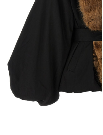 Повседневная куртка ROTATE BIRGER CHRISTENSEN 'Faux Fur Collar' (115145100100) #