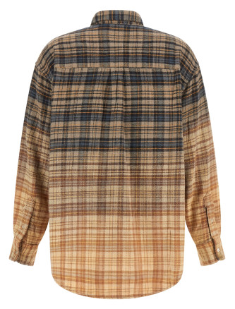 Рубашка, блузка R13 'Boyfriend' (R13WR415R855BDIPBLEACHLIGHTBLUEYELLOWPLAID) #