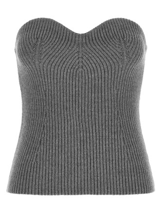 Повседневный топ JIL SANDER Off the shoulder top