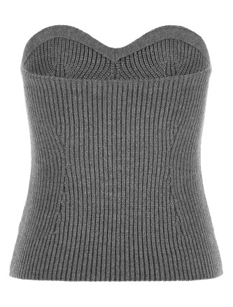 Повседневный топ JIL SANDER Off the shoulder top (J03NC0348J14887026) #
