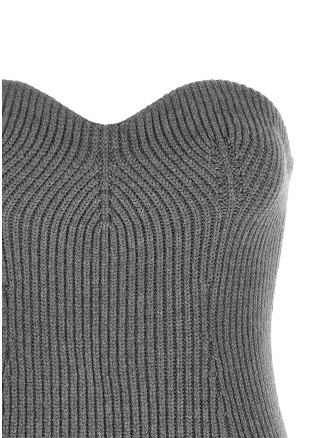Повседневный топ JIL SANDER Off the shoulder top (J03NC0348J14887026) #