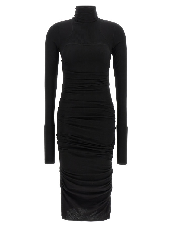 Миди ELISABETTA FRANCHI Light jersey dress (AB02B66E2110) #1