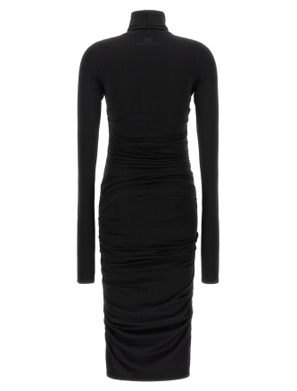 Миди ELISABETTA FRANCHI Light jersey dress (AB02B66E2110) #