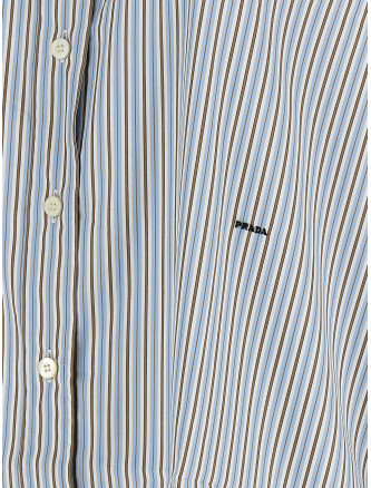 Striped poplin shirt (P465JRSOOO1H1KF0012) #