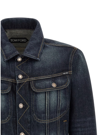 Джинсовая куртка TOM FORD 'Selvedge Icon' (DJI001DMC101UBO) #